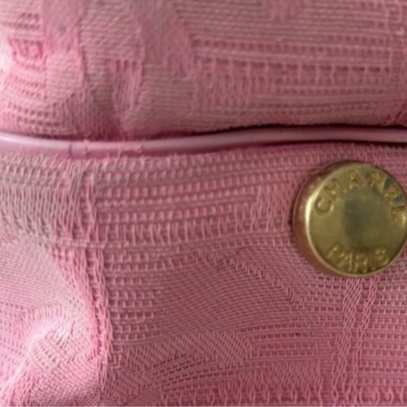 Authentic Chanel 7 series nylon pink tote bag taking offers - Picture 4 of 16